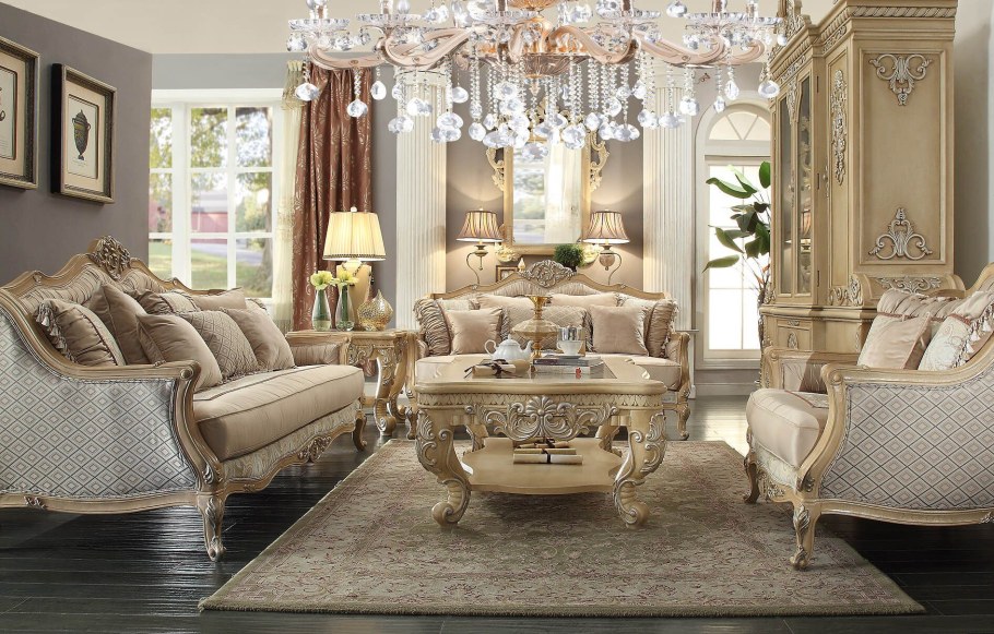 Шикарная мебель для гостиной диадема