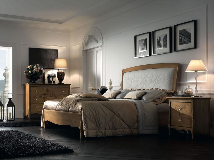 Мужская спальня в итальянском стиле