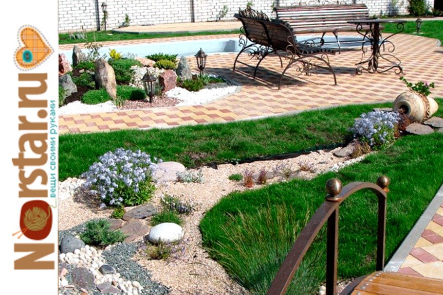 Каменный ручей ландшафтный