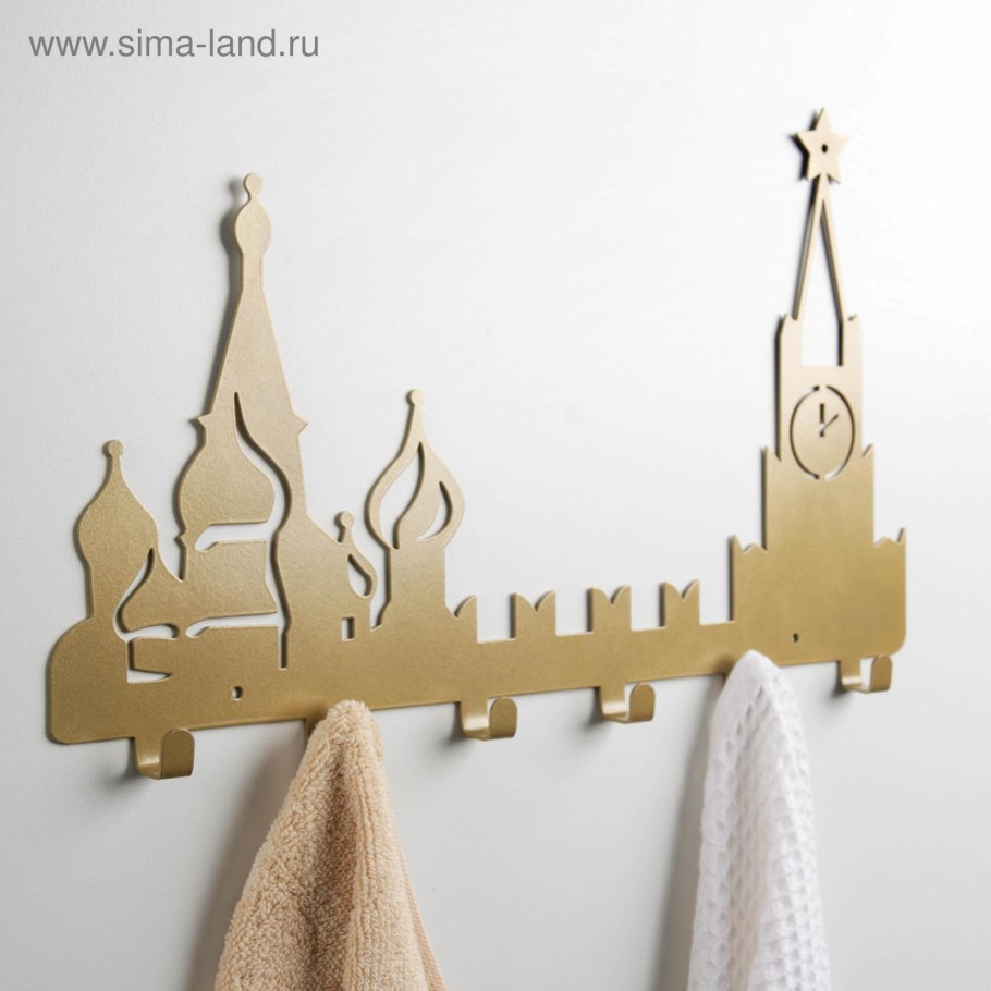 Вешалка интерьерная настенная