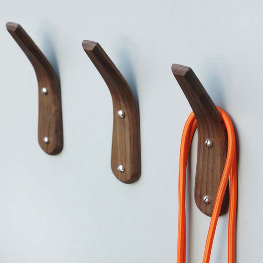 Wood Hooks 4pc.