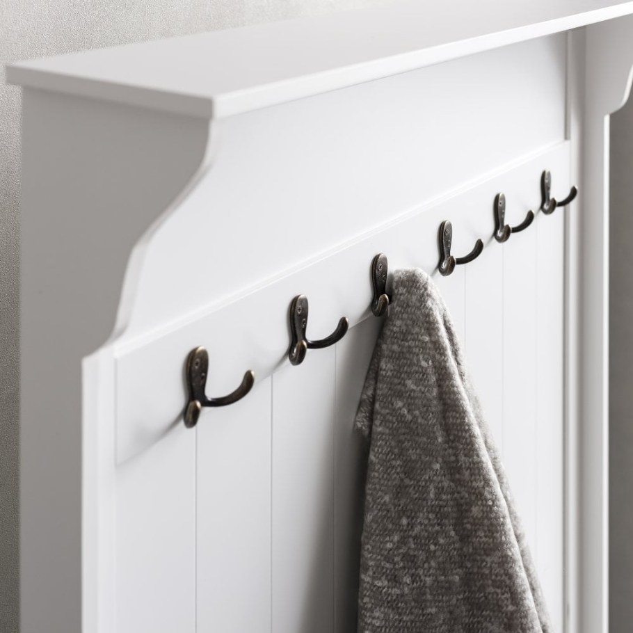 Серая вешалка в прихожую