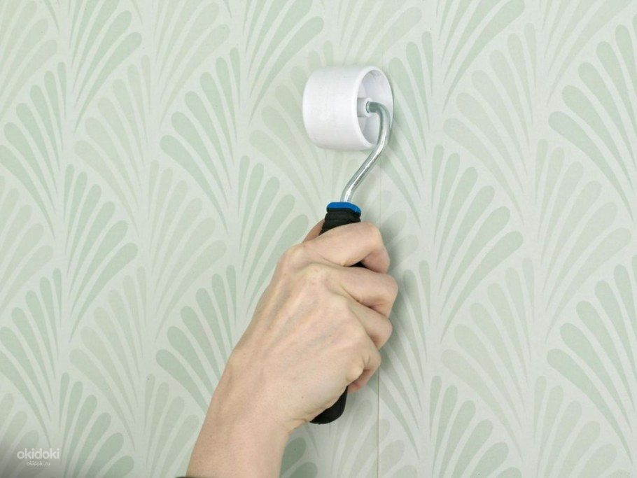 Поклейка обоев