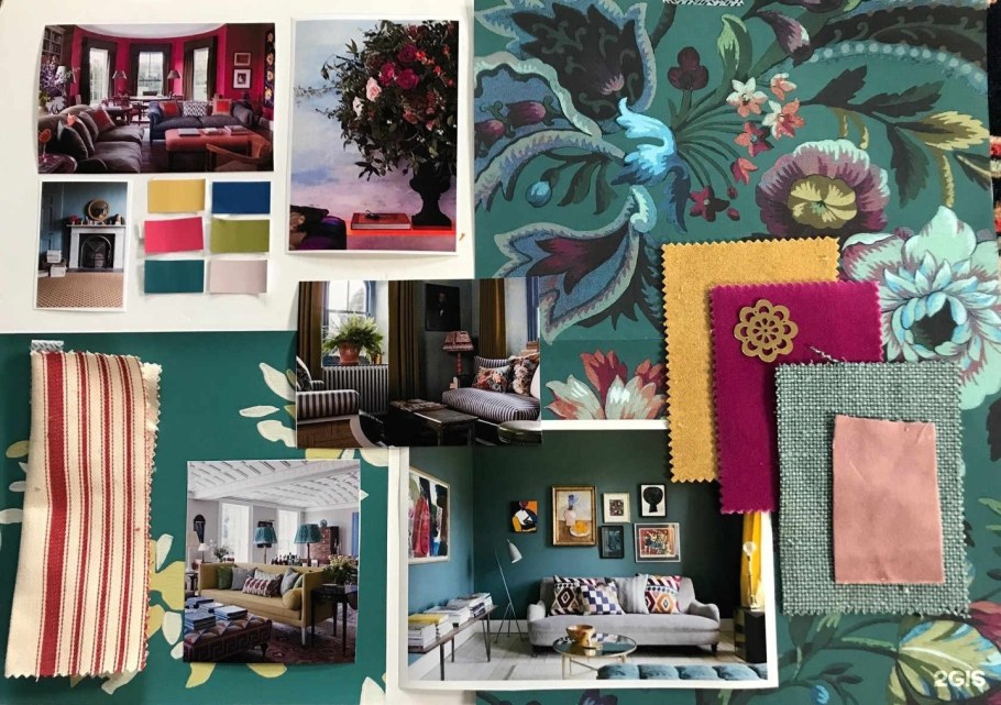 Мудборд интерьера