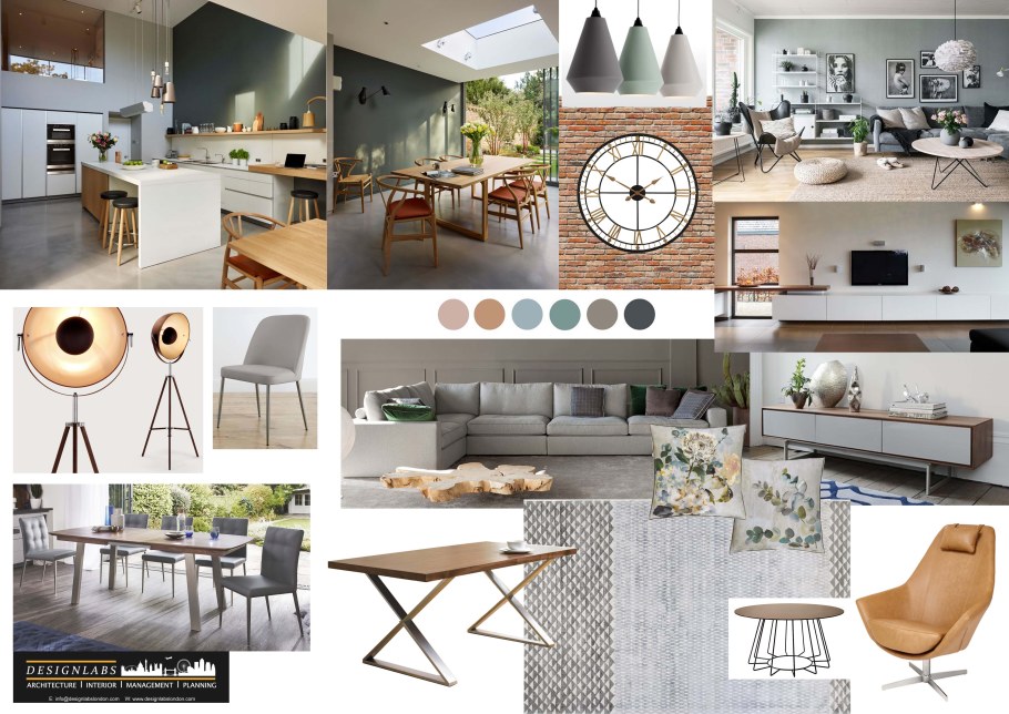 Концепт борд мудборд