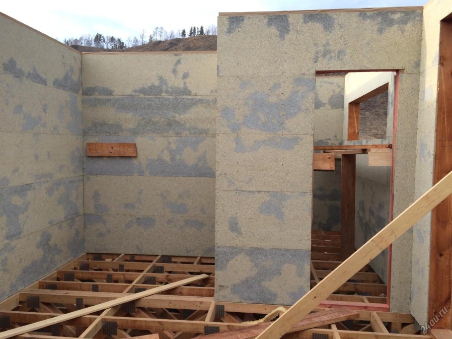 Фибролитовые плиты Green Board