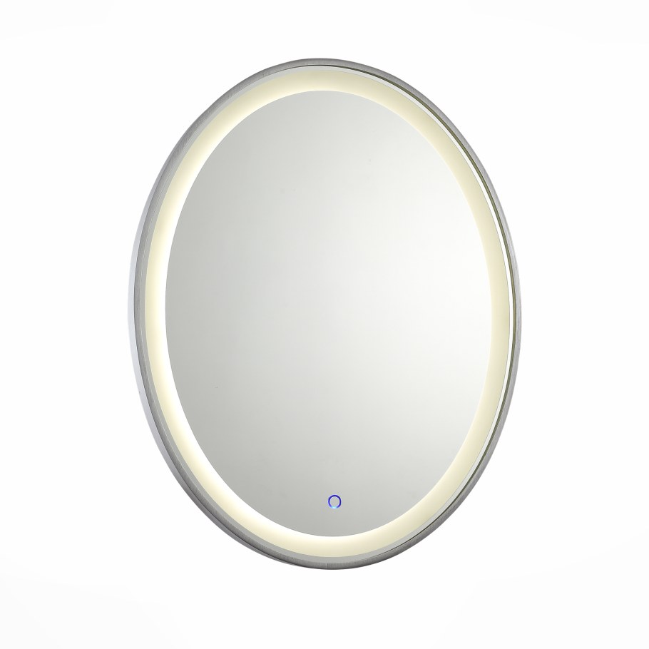 Зеркало настенное с потолочными светильниками