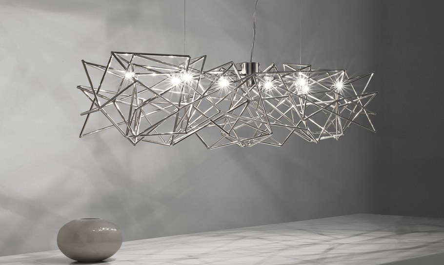 Люстра Terzani etoile large 130 Nickel