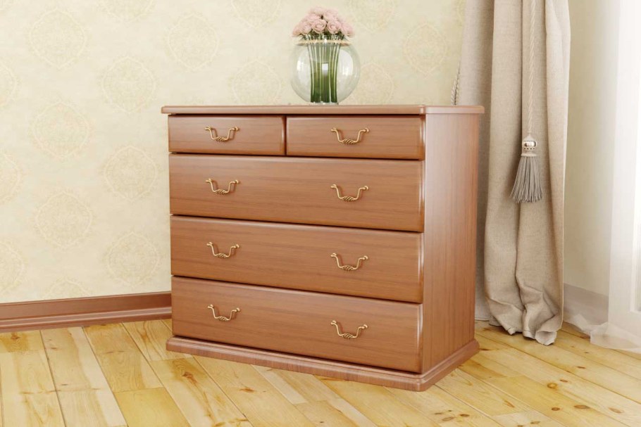 Комод цвет бук