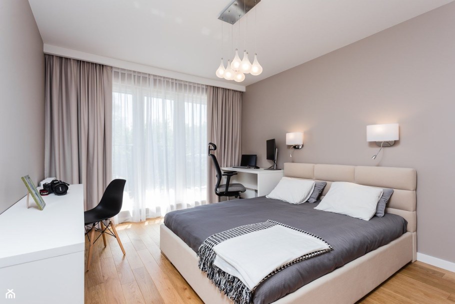 Интерьер спальни 18 кв.м