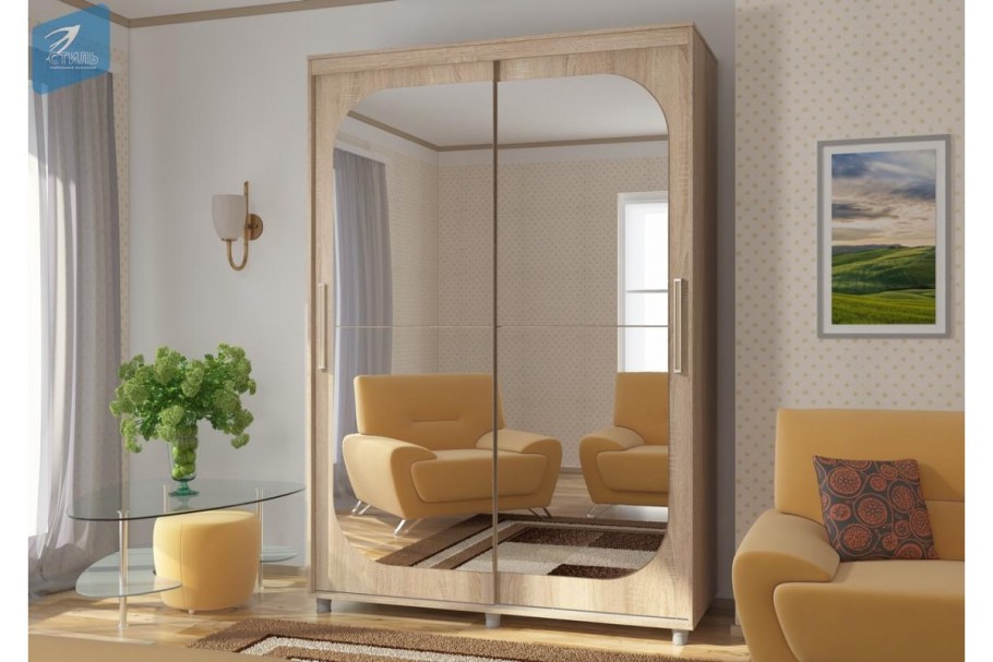 Шкаф-купе комфорт-12 Прайм 1.5 м