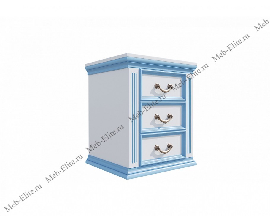 Детская мебель тумба голубая