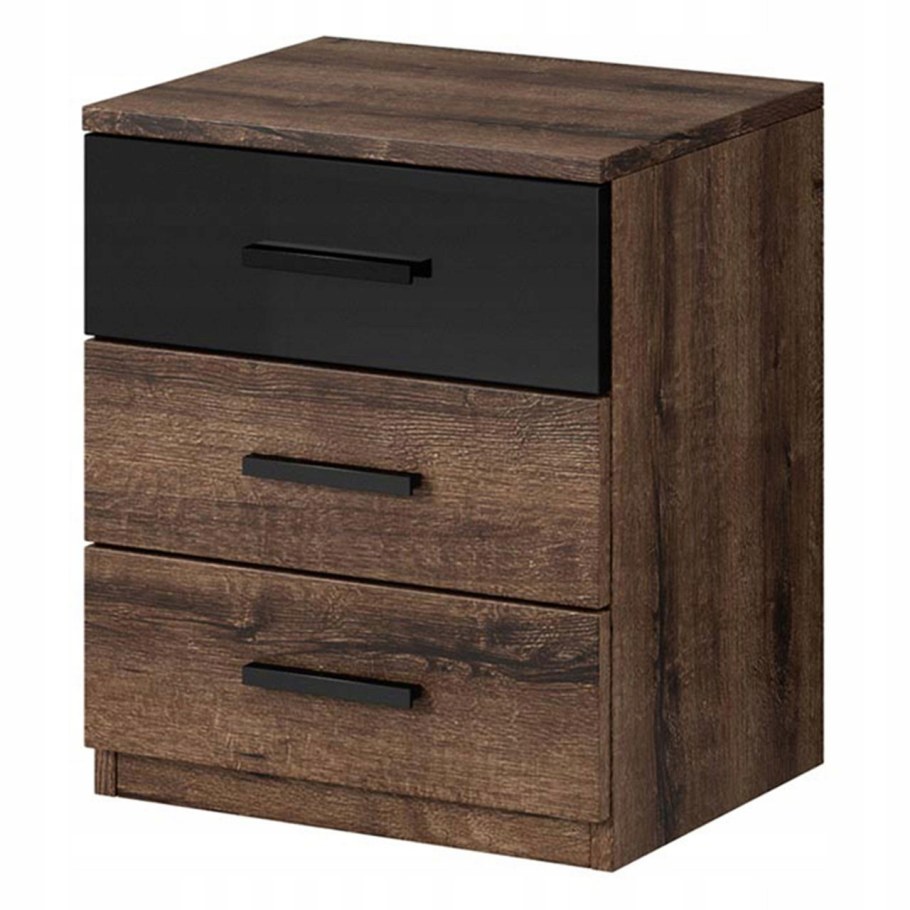 Тумба прикроватная дуб темный