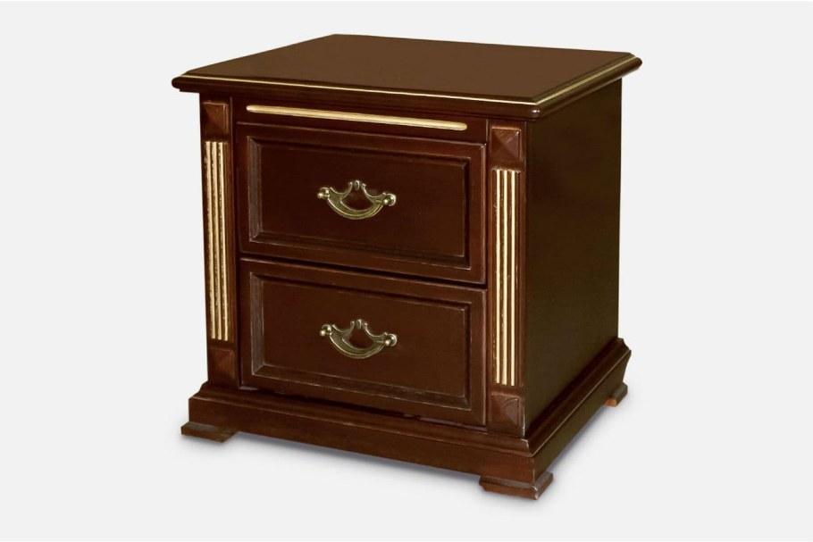 "Соната орех" 317.06 тумба прикроватная 2 ящика