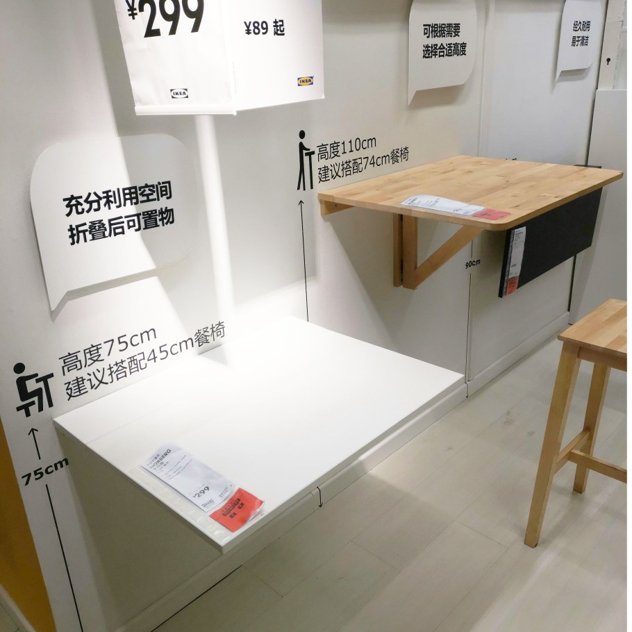 Стол откидной настенный икеа
