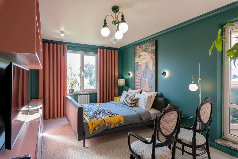 Спальня в стиле Фьюжн