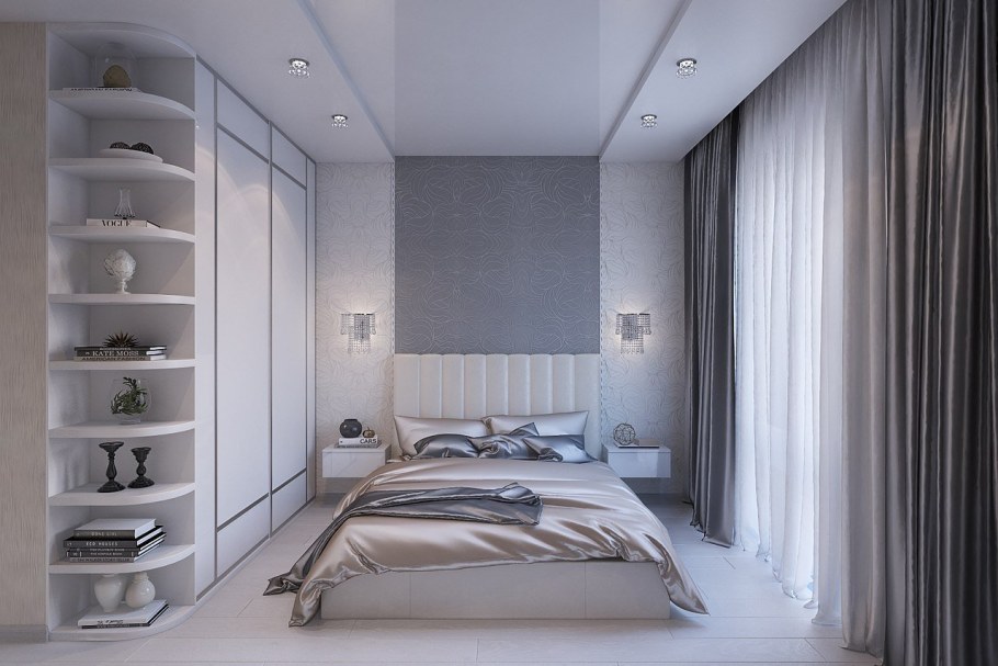 Проект спальни 3 на 3 метра