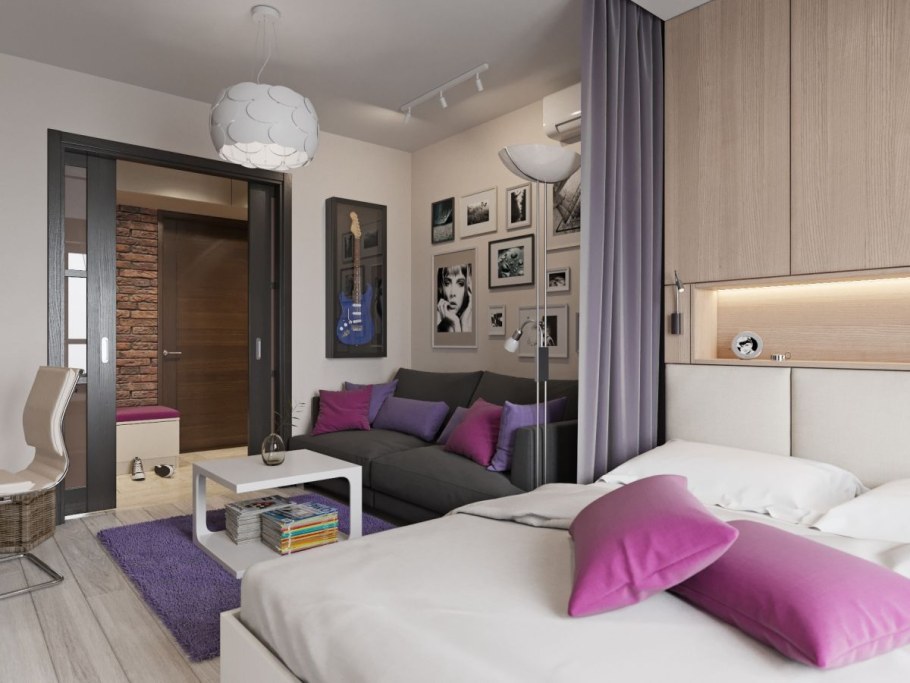 Спальня гостиная