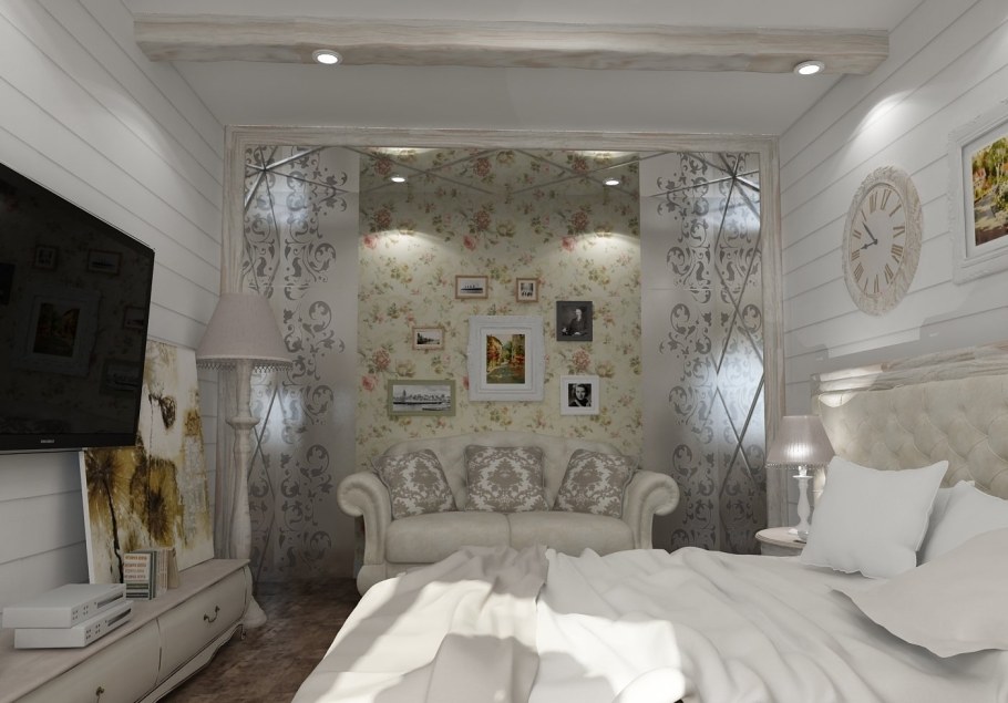 Спальня в стиле Прованса 10 м