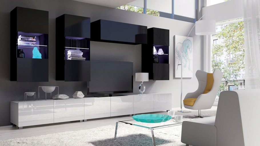 Модульная стенка Глосс