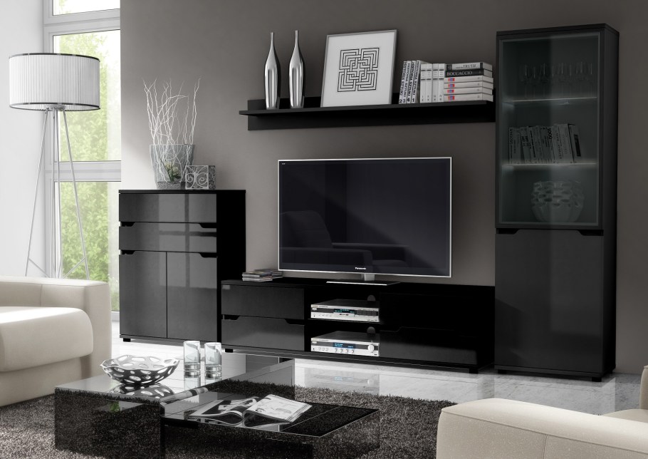 Чёрное белые обои на стенку