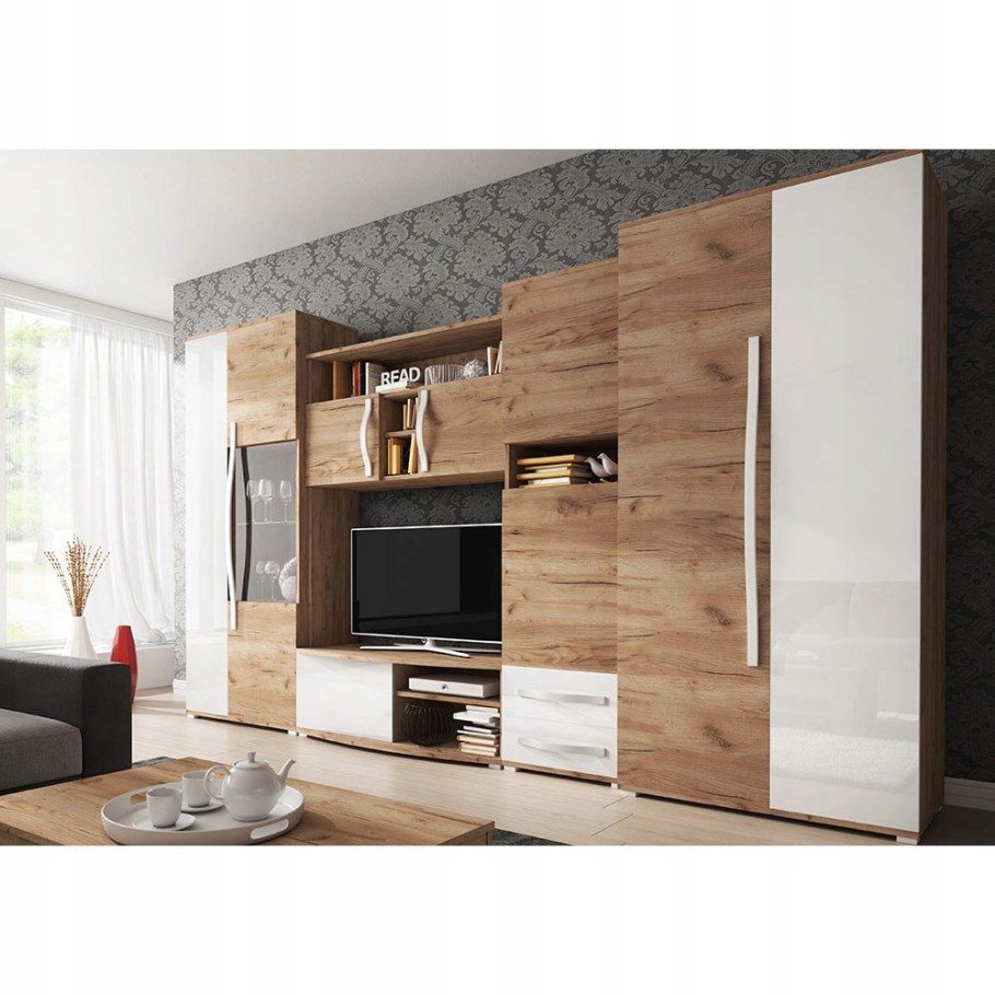 Стенка дуб крафт