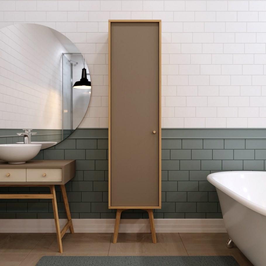 340х240х1800 пенал в ванную