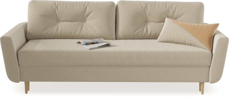 Кушетка Норфолк Velvet Yellow