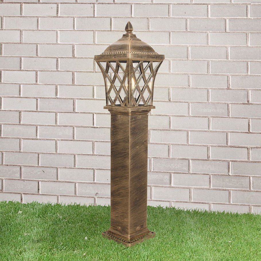 Светильник парковый Cassiopeya d черное золото