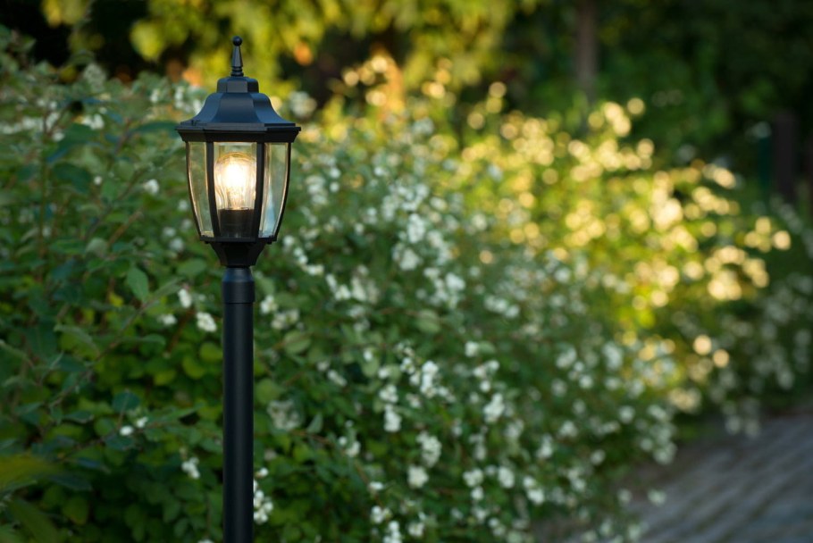 Фонарь уличный на столб