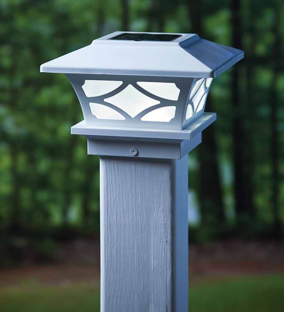 Фонарь «забор»