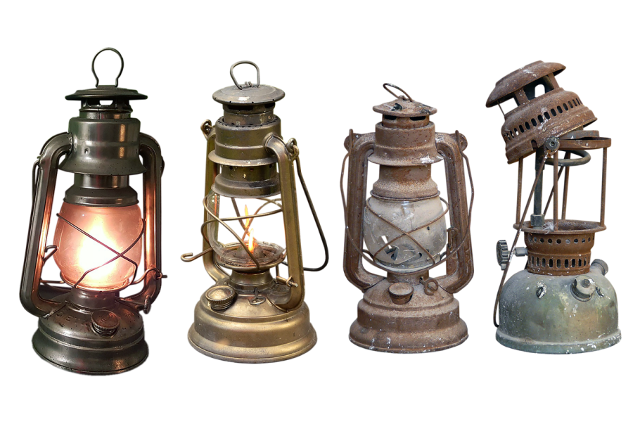 Бензиновая лампа Селена