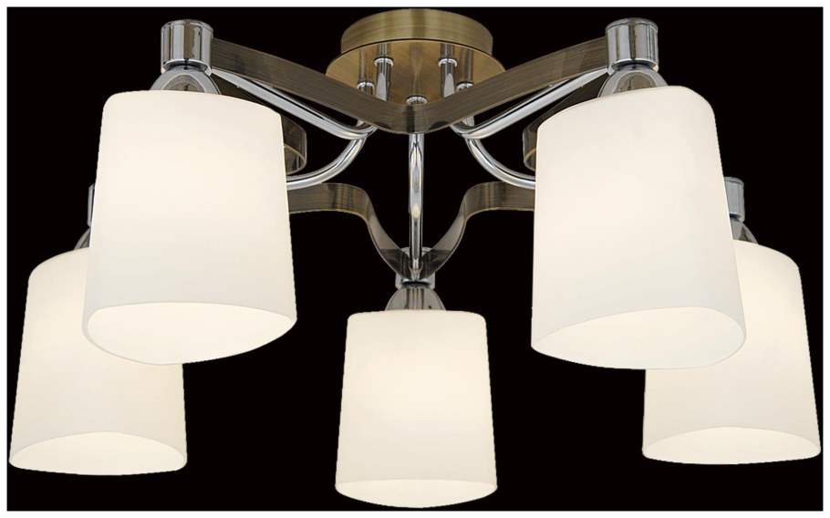 Люстра Citilux Глория cl139181 бронза Старая + хром, e27, 600 Вт