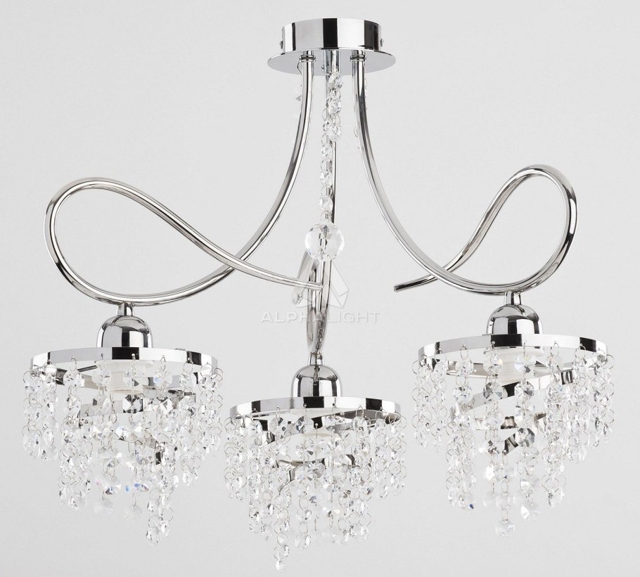 Люстра lv 9207/3 Диана хром