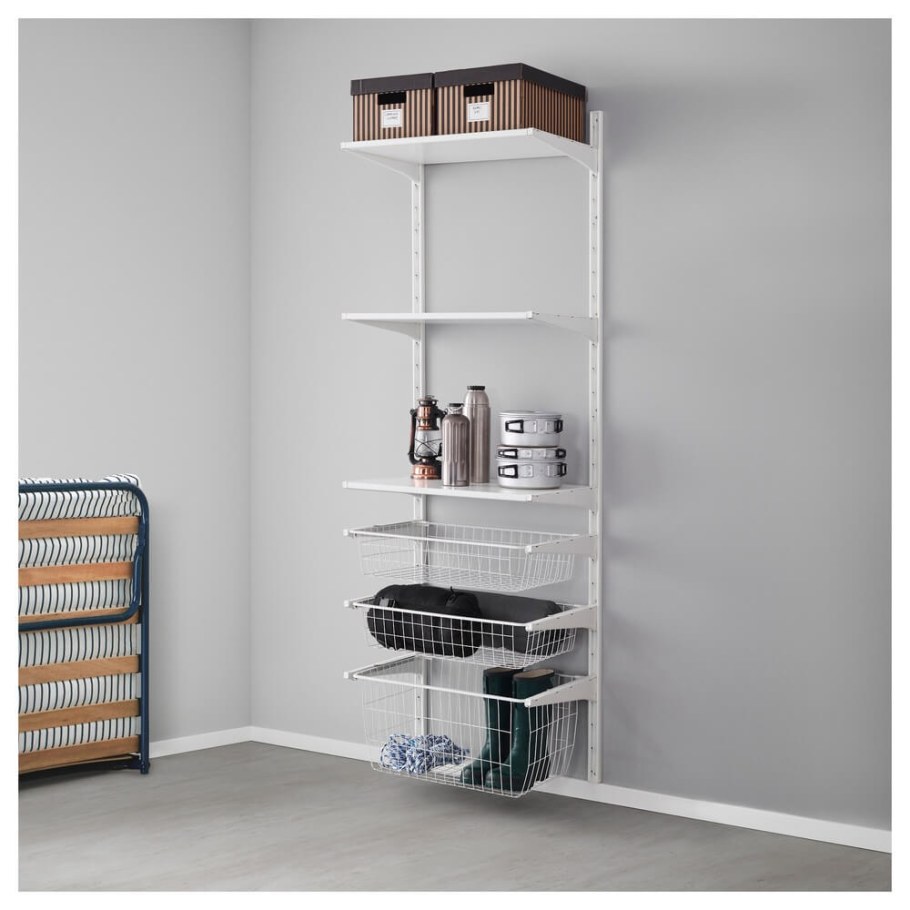 Algot икеа настенная шина