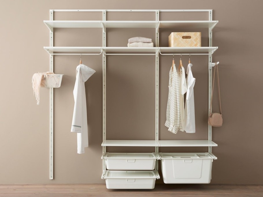 Система Algot ikea гардеробная