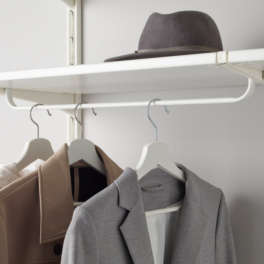 Икеа системы хранения вещей для гардеробной АЛЬГОТ