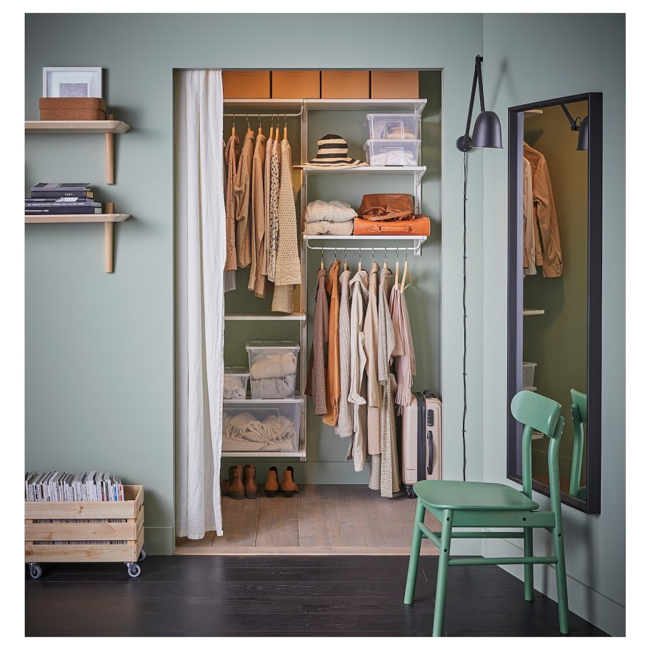 Гардероб икеа АЛЬГОТ