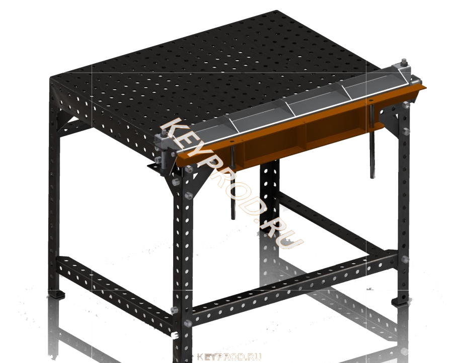 3d-модель и чертежи стола сварочно-монтажного серии «Master»,