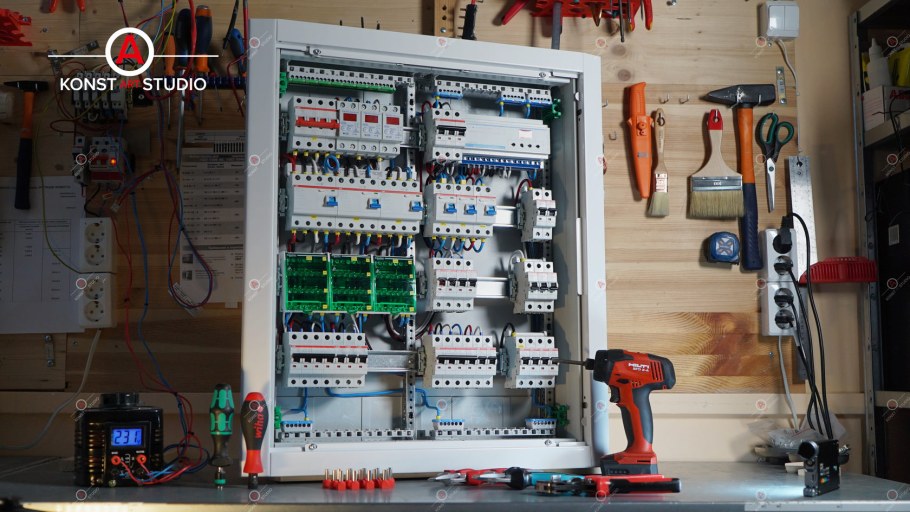 Стенд для сборки электрических шкафов