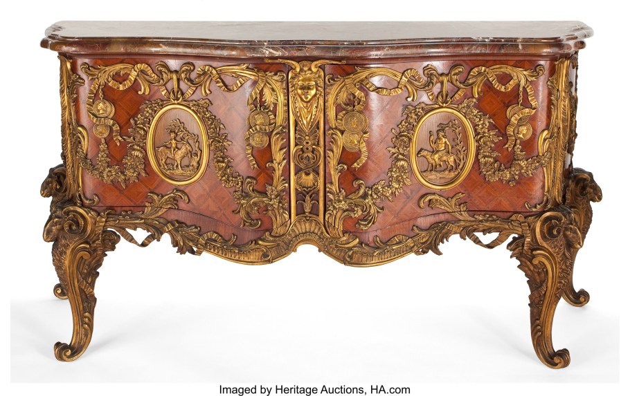 Викторианская мебель в стиле Людовика XIV