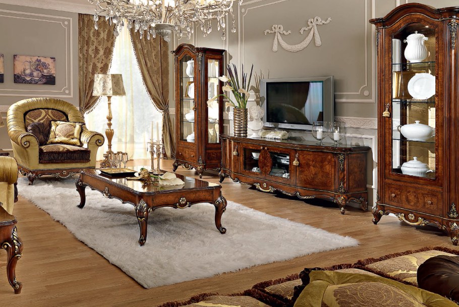Гостиная мебель классика