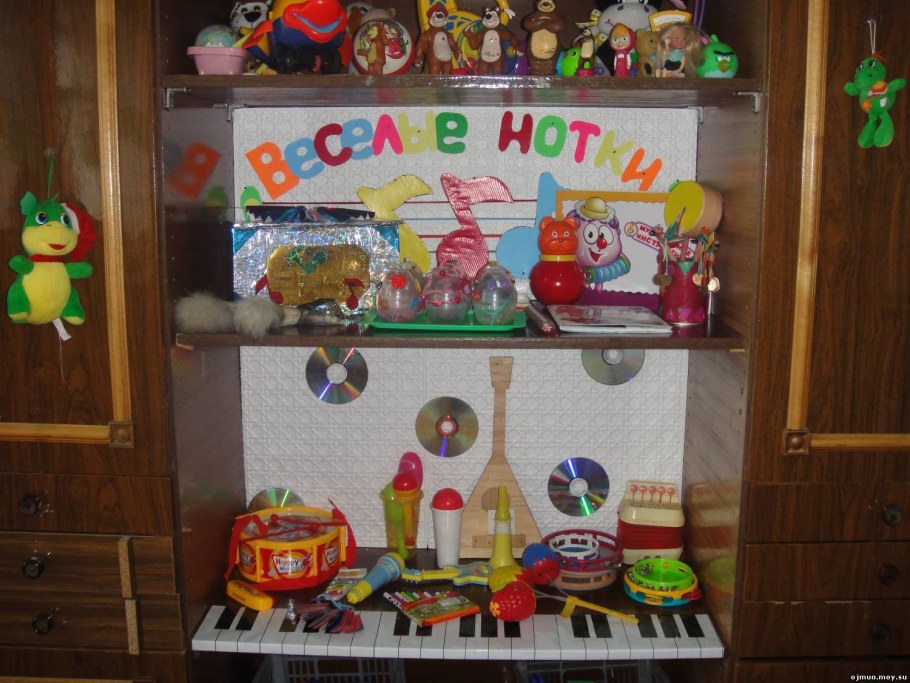 Музыкальный уголок в детском саду