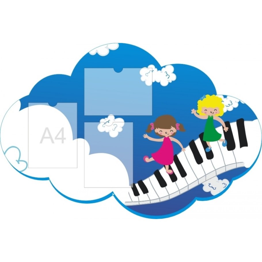 Музыкальный стенд в детском саду