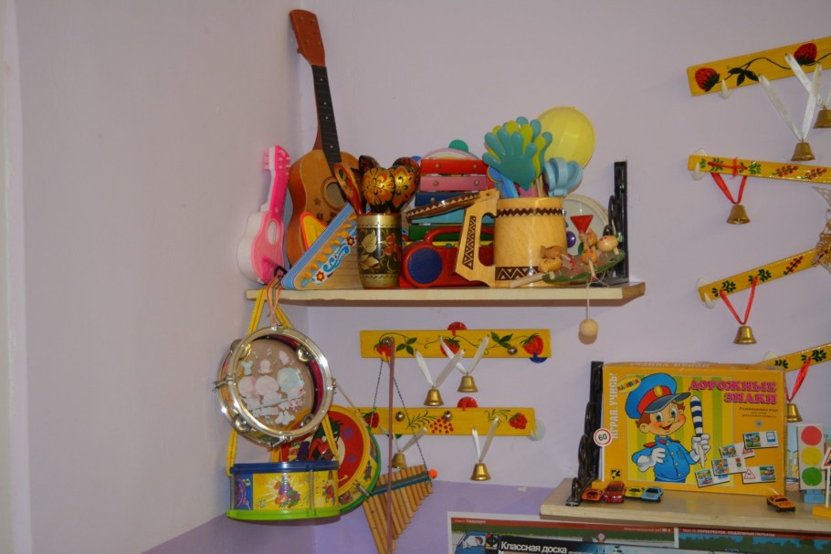 Необычный музыкальный уголок