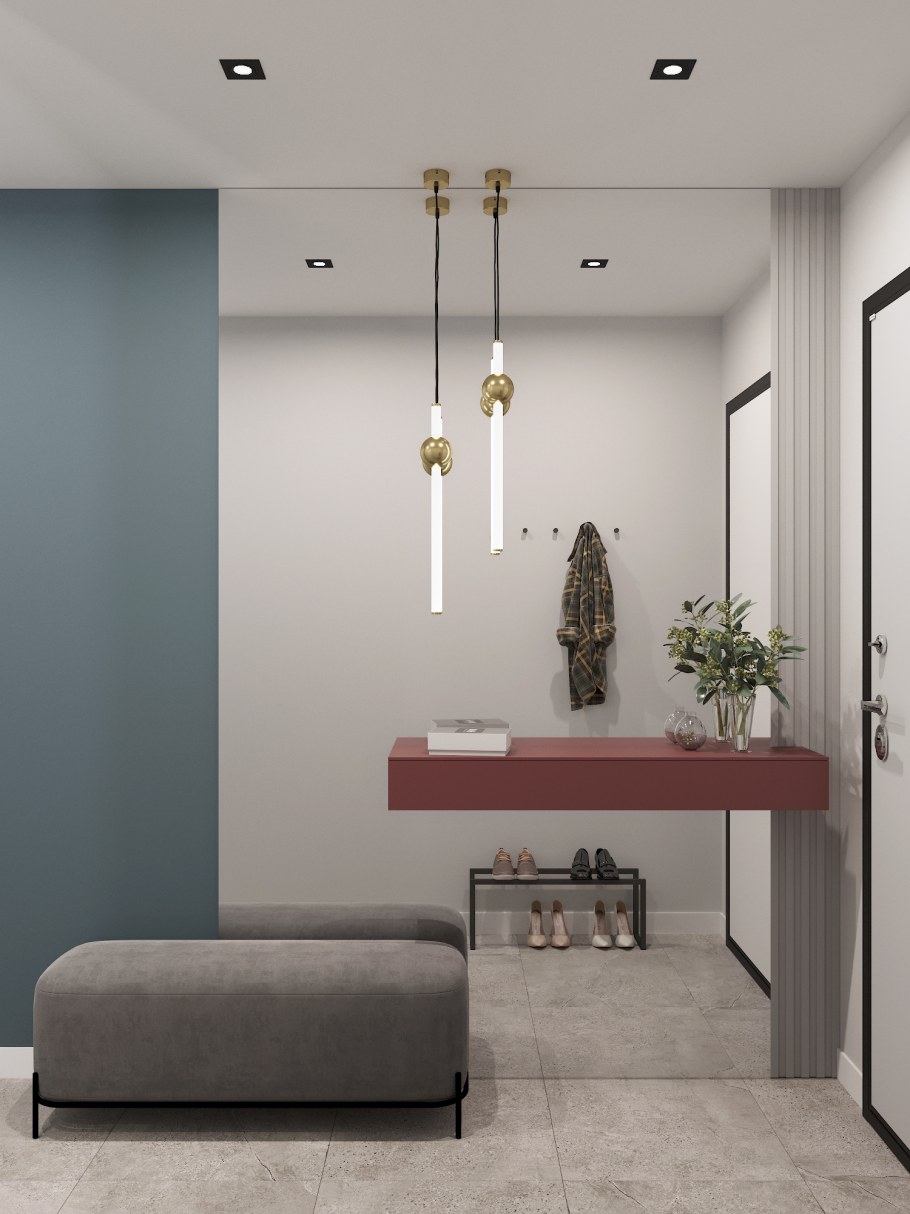 Минималистичная прихожая