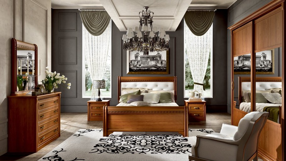 Спальня Шатура Диамант орех