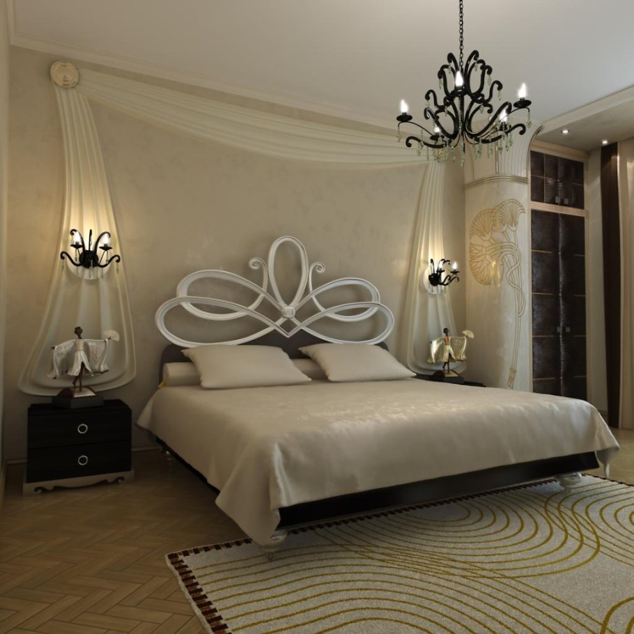 Люстра в спальне по фен шуй