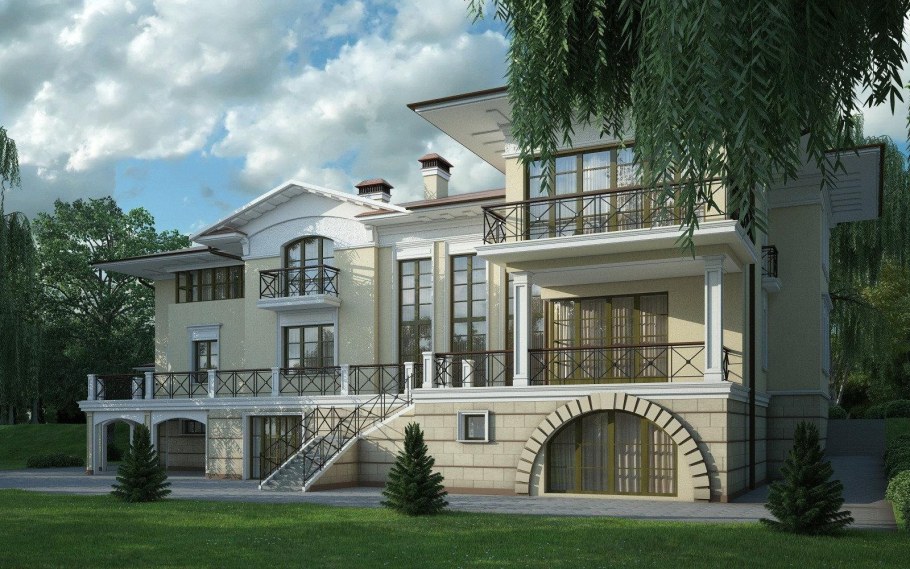 Особняк в Москве неоклассицизм