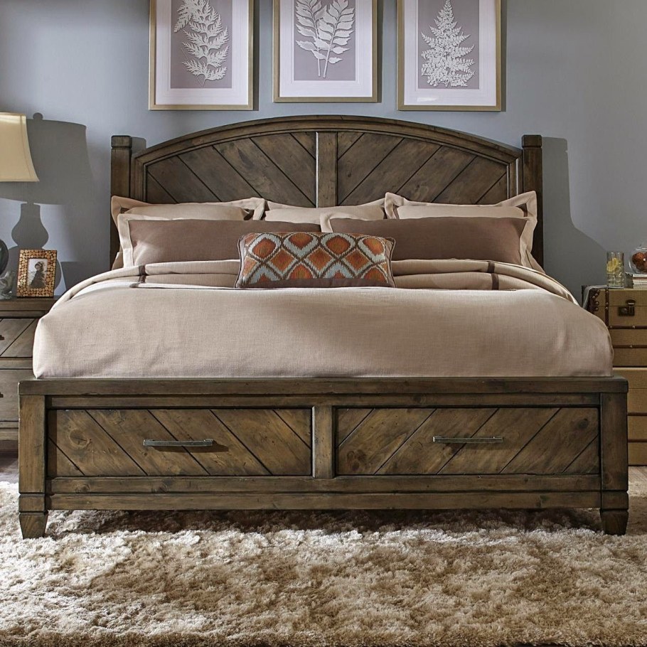 Кровать дубовая Country stile